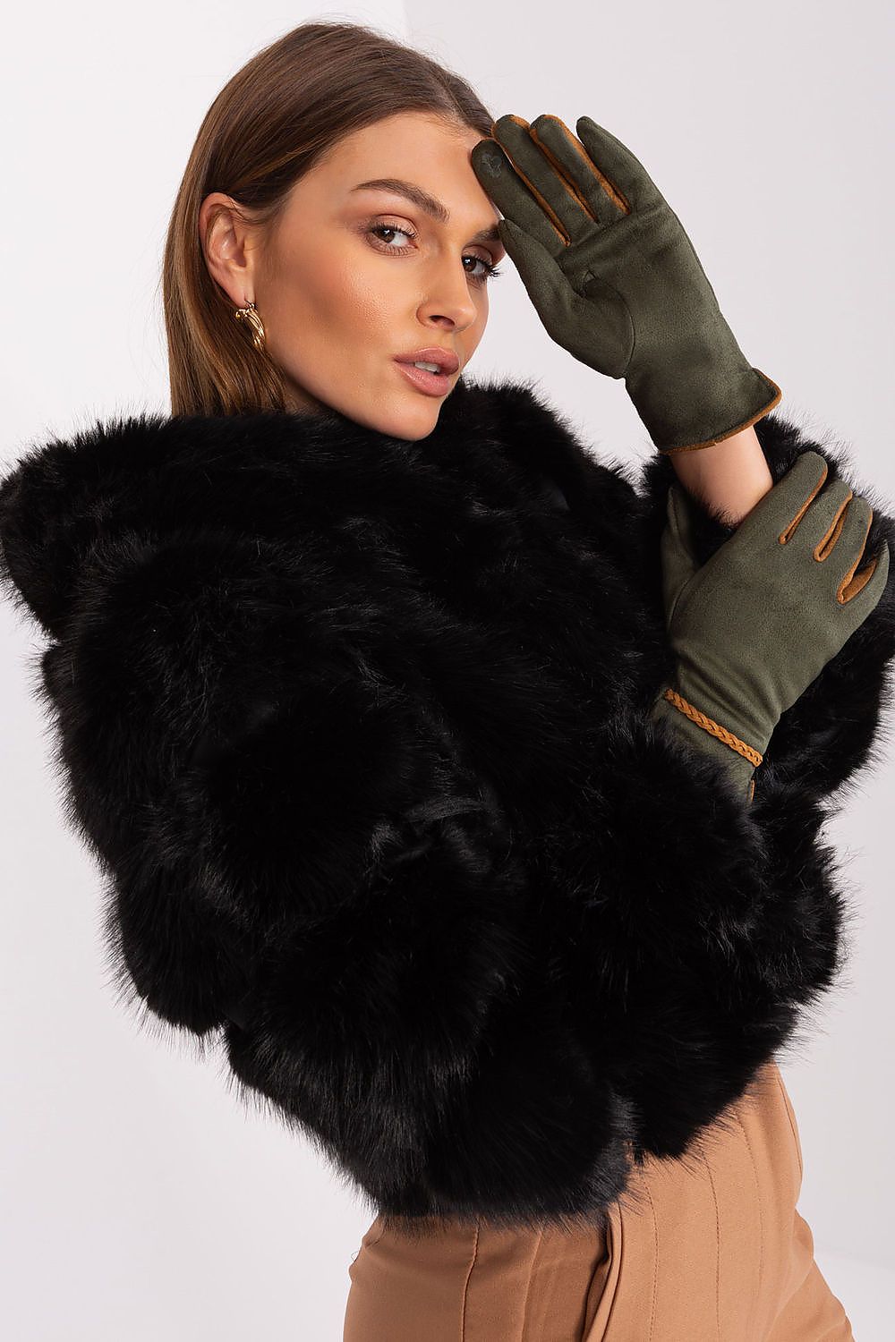 AT Contrasting Insert Gloves