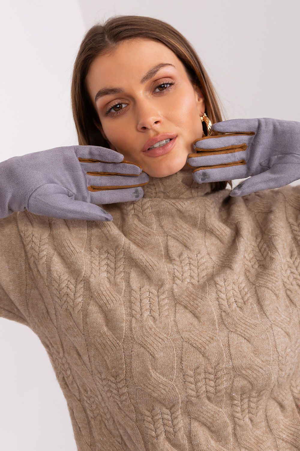 AT Contrasting Insert Gloves