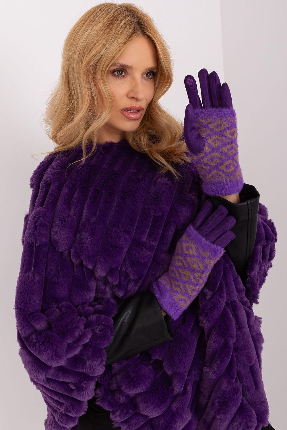 AT Touchscreen Smooth Winter Gloves with Removable Lining