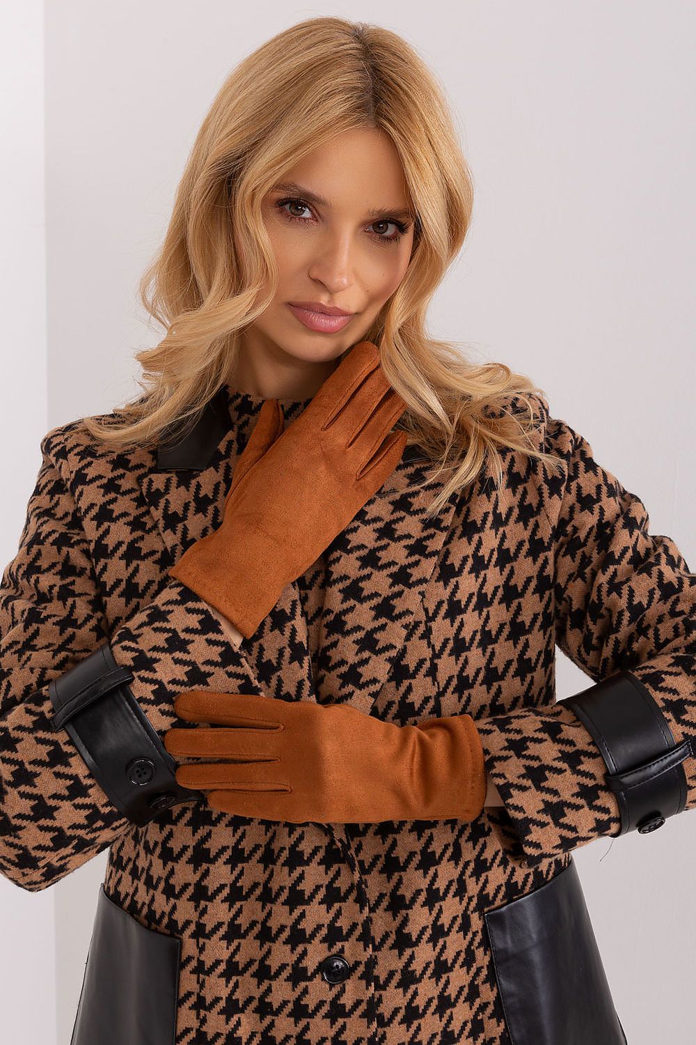 AT Smooth Insulated Touch Gloves brown