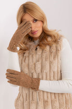 AT Geometric Pattern Gloves