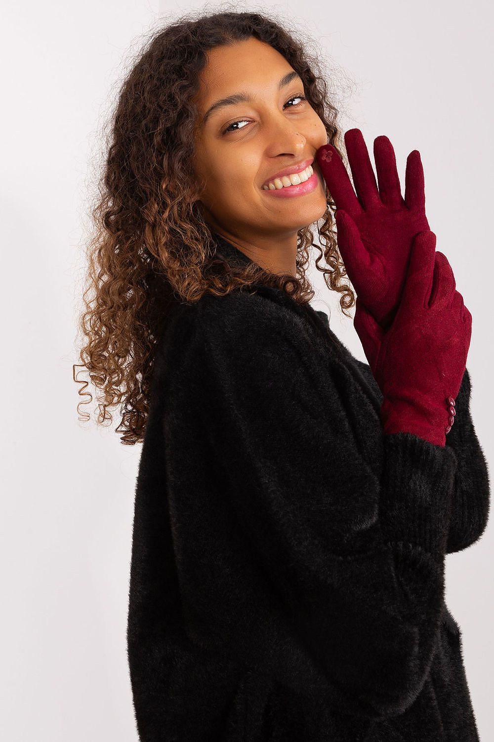 AT Geometric Pattern Gloves