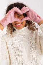 AT Geometric Pattern Gloves