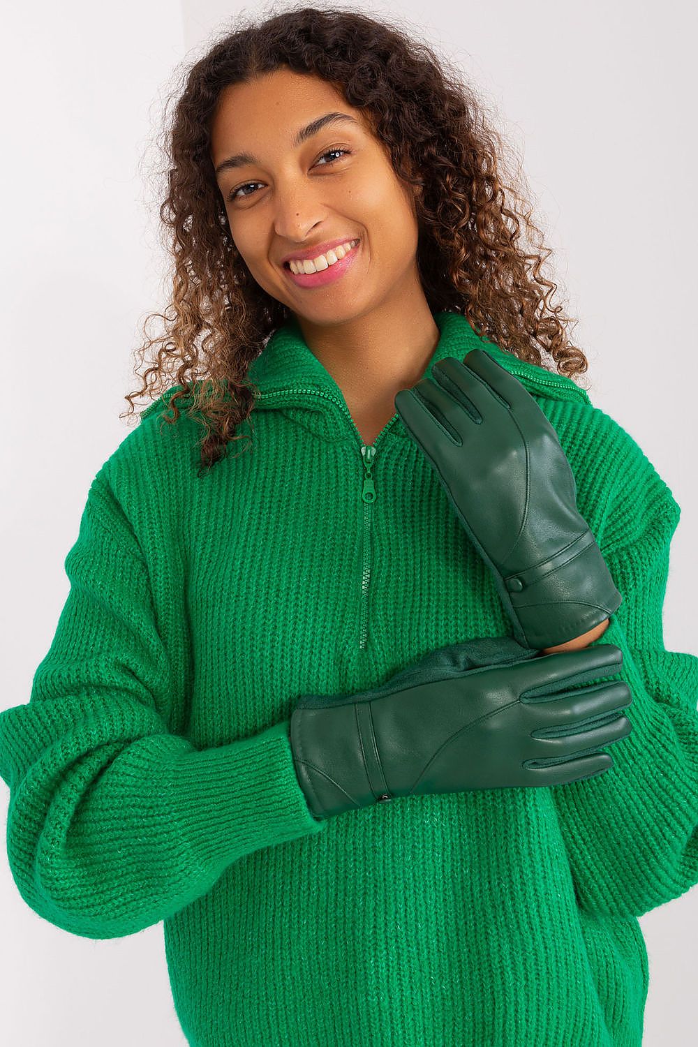 AT Elegant Strap Gloves green