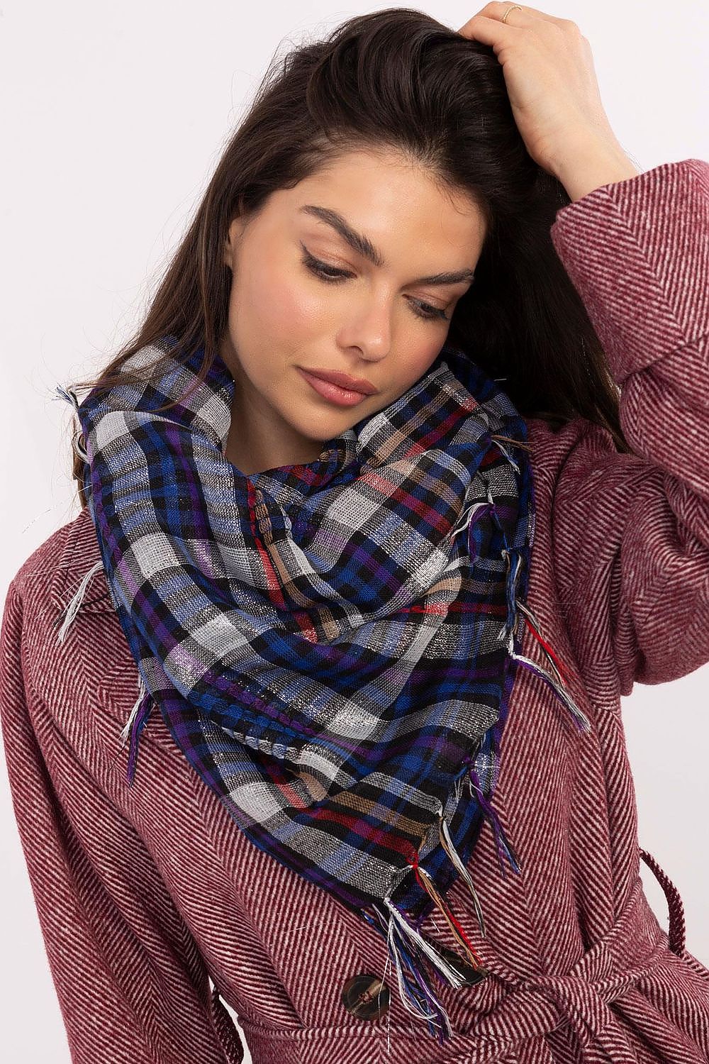 AT Checkered Arafatka Neckerchief multicolor one-size-fits-all