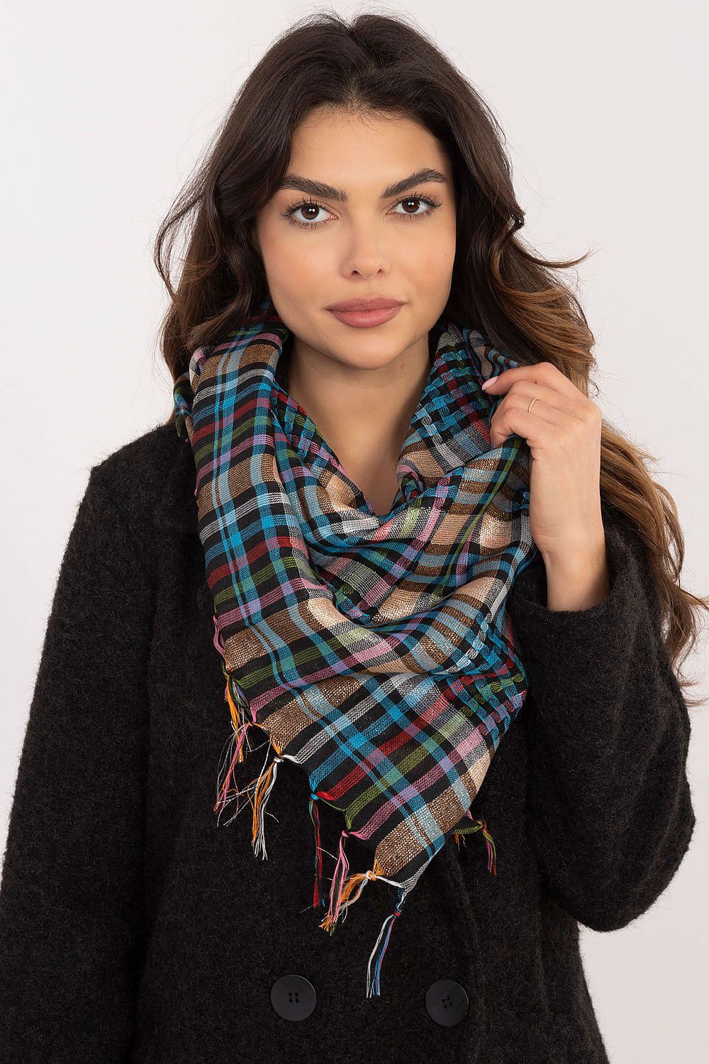 AT Checkered Arafatka Neckerchief multicolor 6 one-size-fits-all
