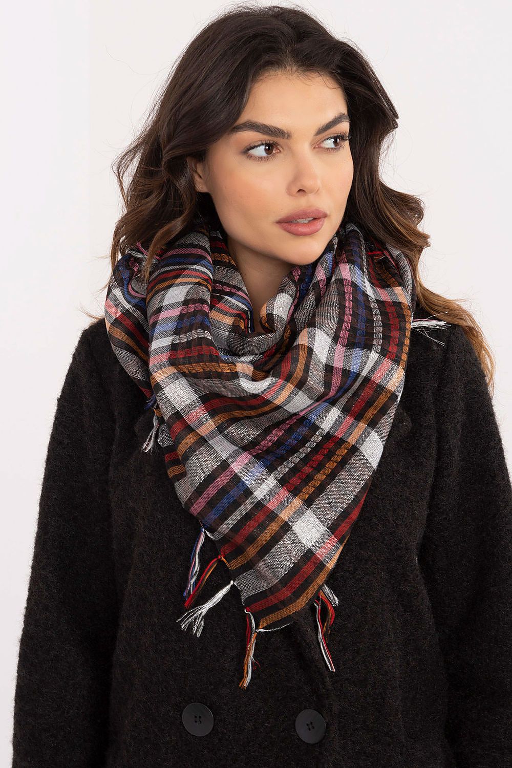 AT Checkered Arafatka Neckerchief multicolor 7 one-size-fits-all
