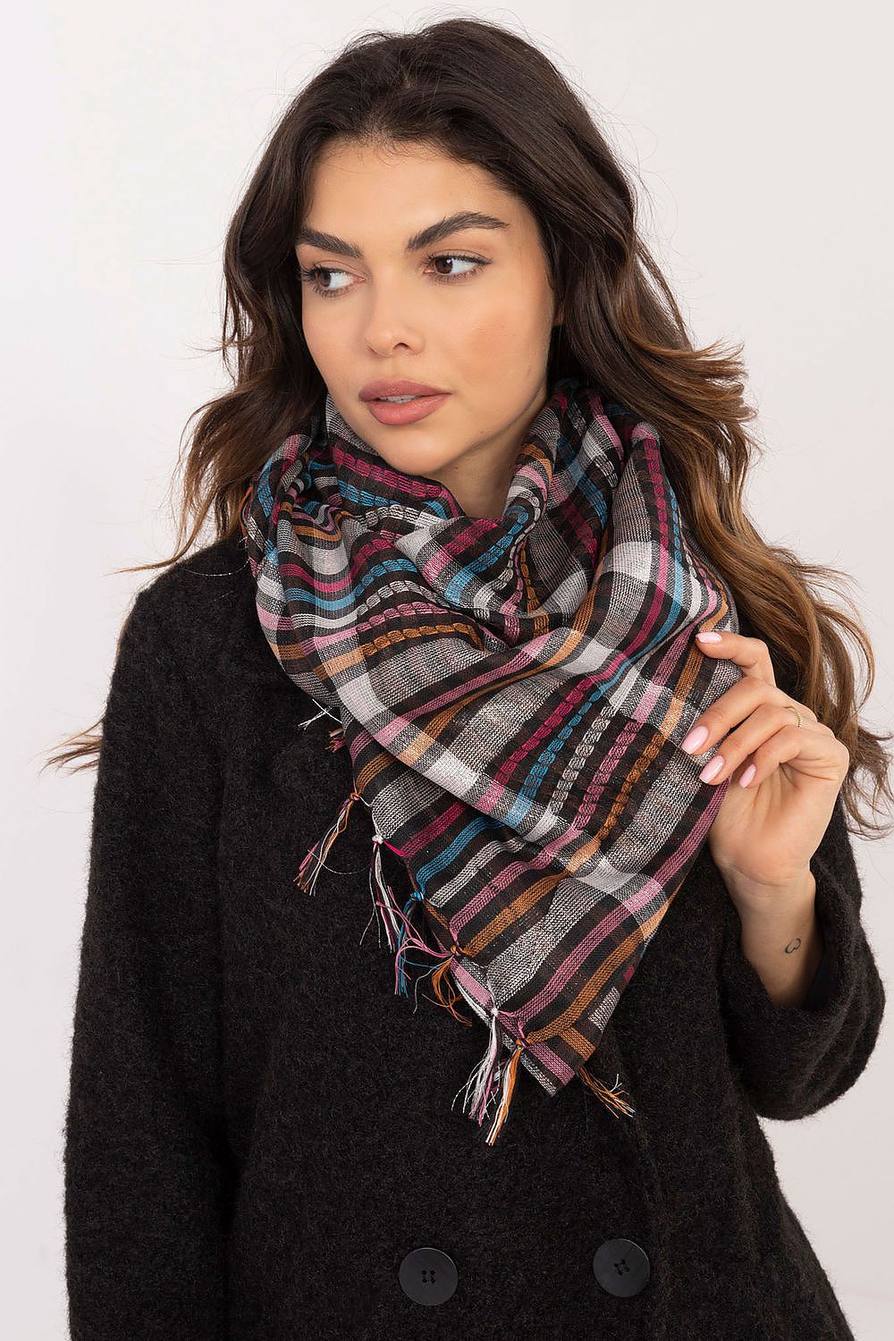 AT Checkered Arafatka Neckerchief multicolor 8 one-size-fits-all