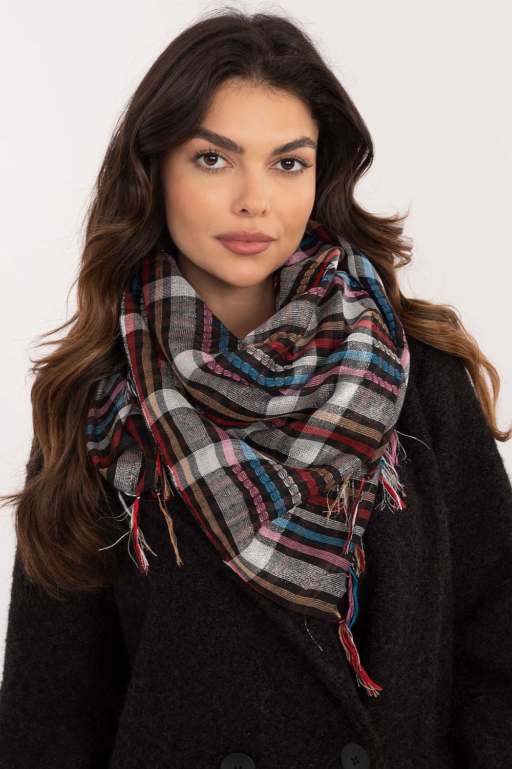 AT Checkered Arafatka Neckerchief multicolor 11 one-size-fits-all