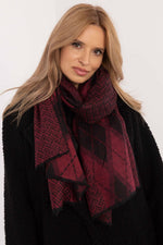 AT Geometric Pattern Neckerchief red one-size-fits-all