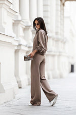 LaBalancia Zip Up Three Piece Loungewear Set