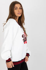 Ex Moda Manhattan NY Slogan V Neck Sweater