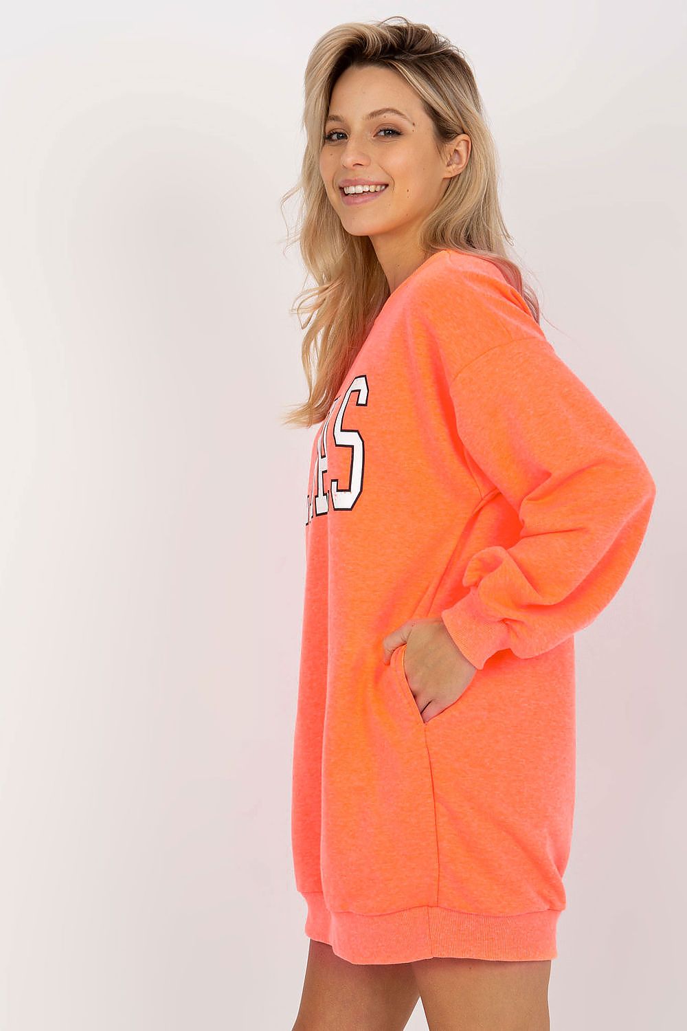 Ex Moda TEXAS Slogan Long Sweatshirt
