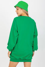 Ex Moda TEXAS Slogan Long Sweatshirt