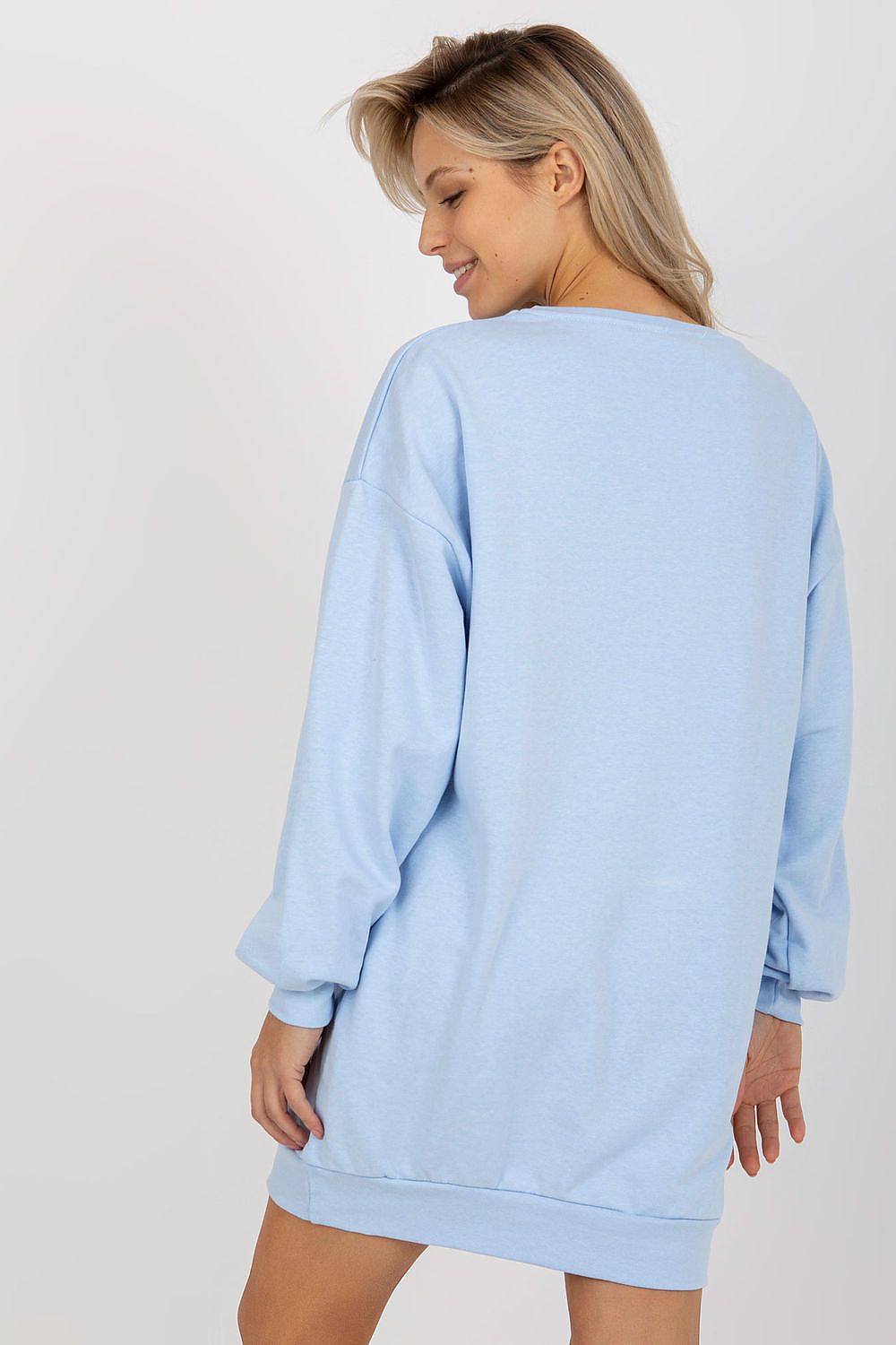 Ex Moda TEXAS Slogan Long Sweatshirt