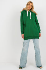 Ex Moda Long Drawstring Hoodie