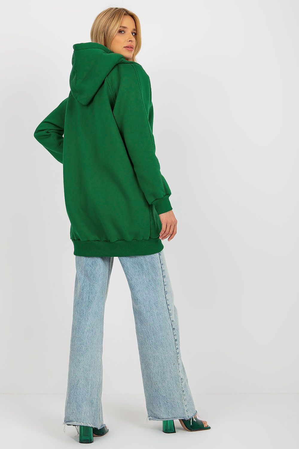 Ex Moda Long Drawstring Hoodie