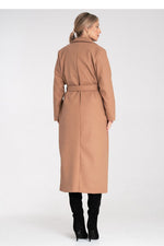 Figl Belted Wrap Midi Coat