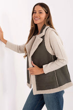 Factory Price Faux Fur Gilet Vest