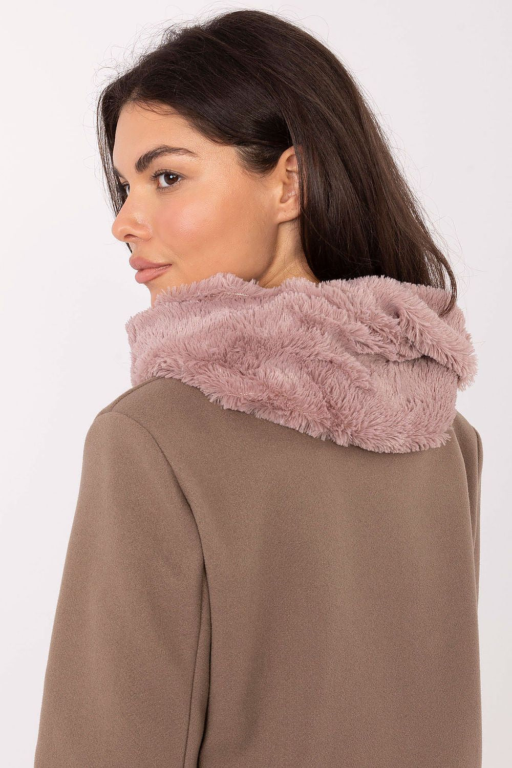 AT Fluffy Infinity Scarf