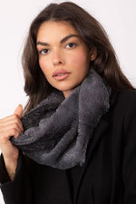AT Fluffy Infinity Scarf