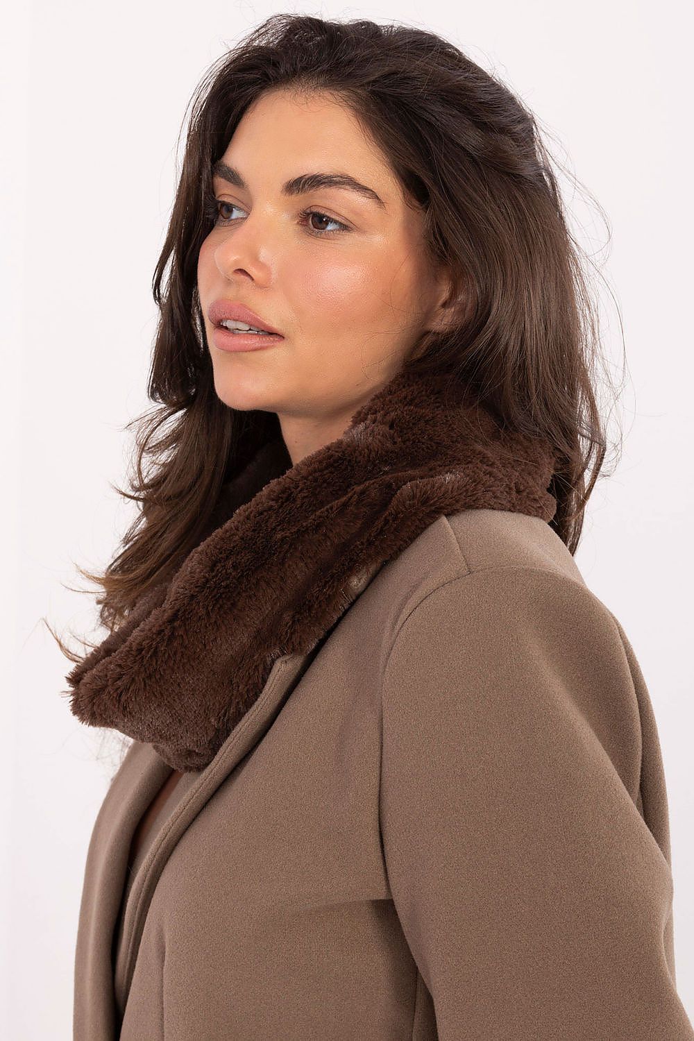 AT Fluffy Infinity Scarf