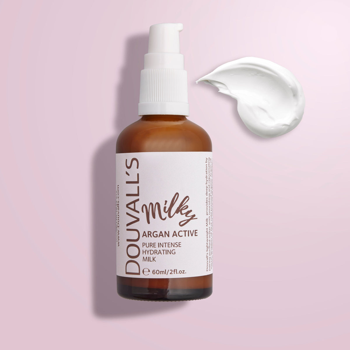 Douvall's Organic Milky Argan Active Moisturiser 60ml | Deep Hydration and Skin Rejuvenation