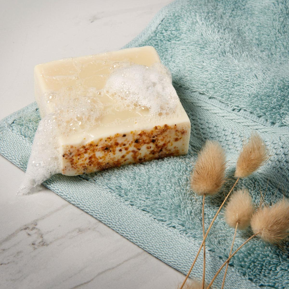 Douvall's Organic Argan Frankincense & Orange Soap 100g | Nourishing, Ethical, and Giving Back