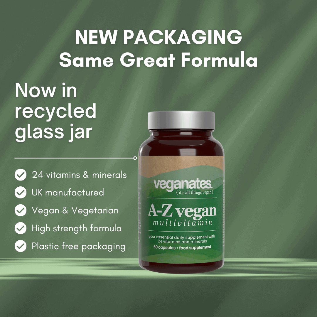 Ethical UK Vegan Multivitamin Supplement (Recycled Glass Jar)