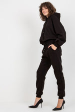 Ex Moda Loungewear Set with Hooded Sweatshirt and Pants