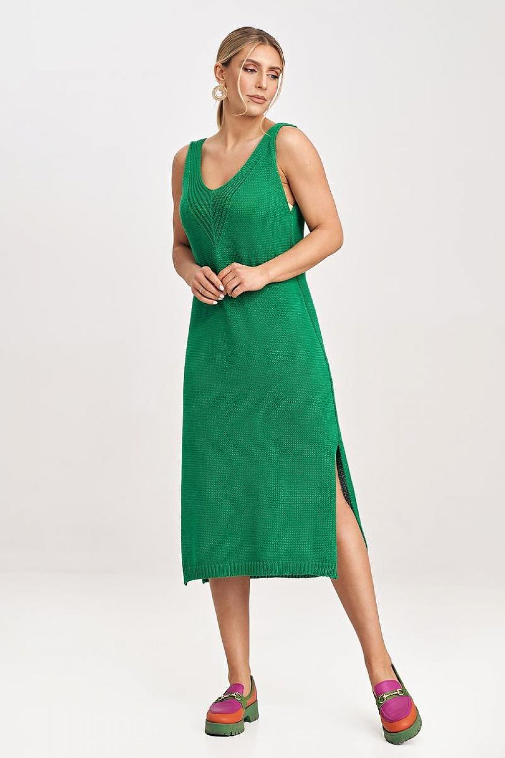 Figl Two-Piece Midi Dress and Bolero Co-Ord Set