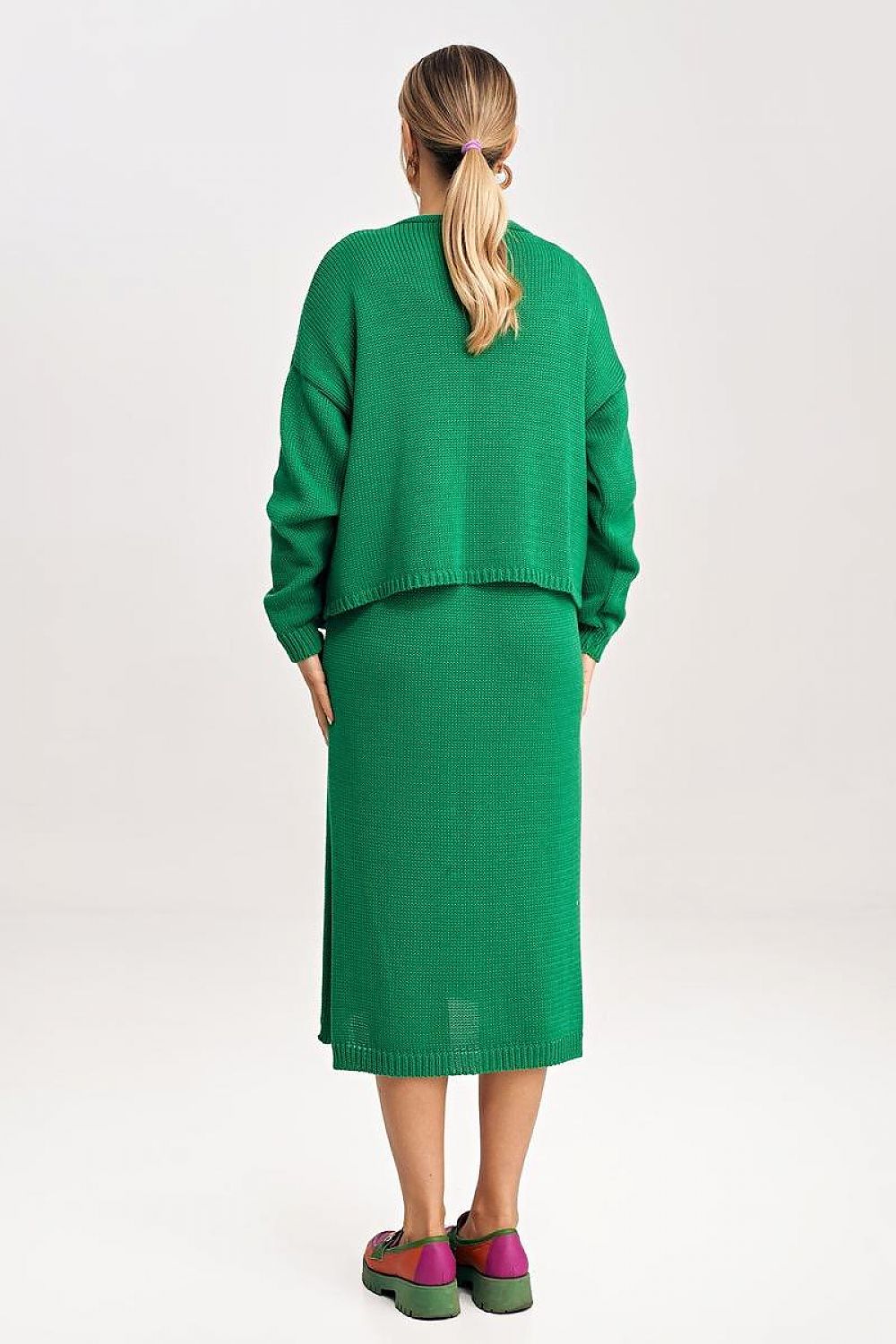 Figl Two-Piece Midi Dress and Bolero Co-Ord Set