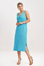 Figl Two-Piece Midi Dress and Bolero Co-Ord Set