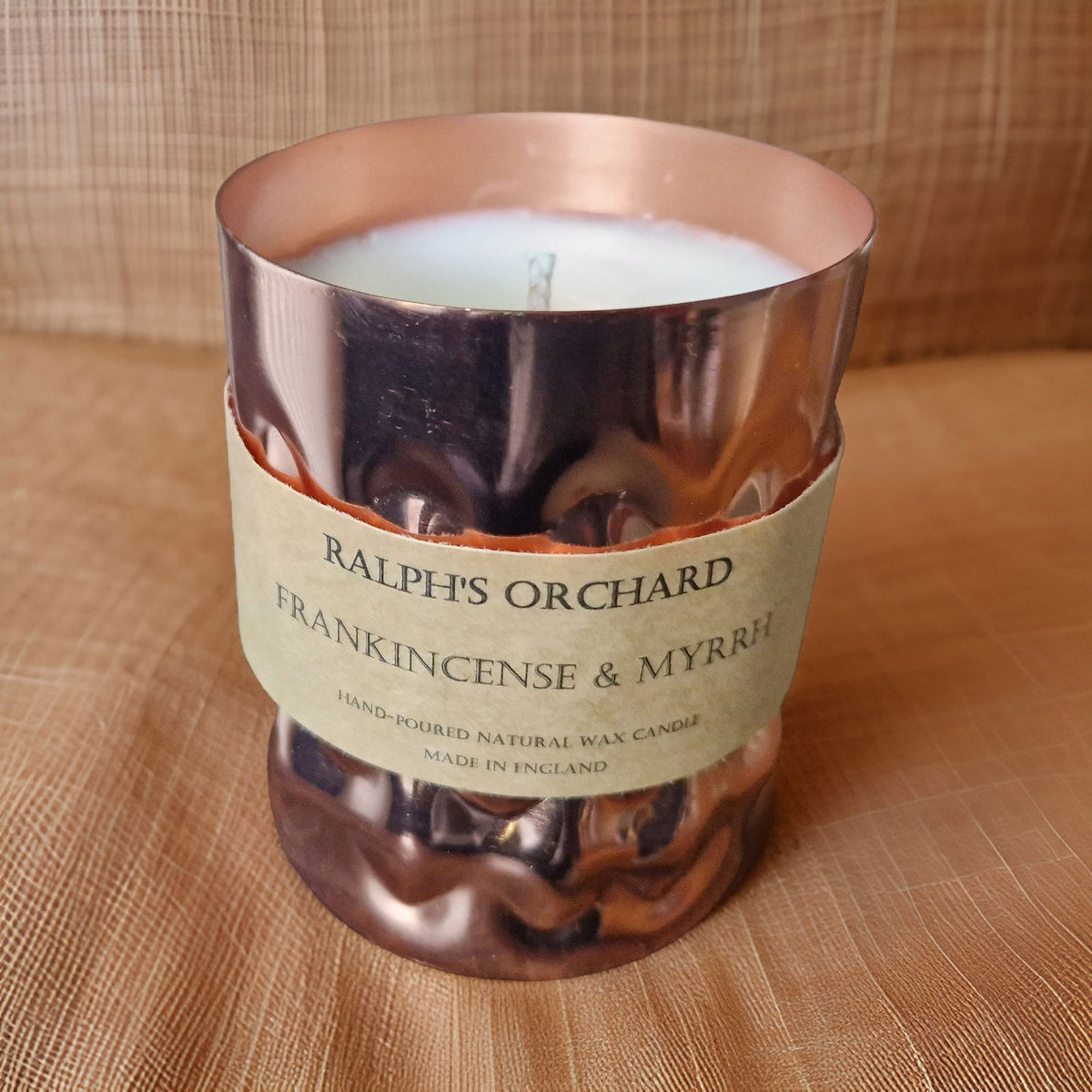 Ralph's Orchard Frankincense & Myrrh Scented Candle
