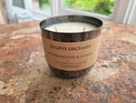 Ralph's Orchard Frankincense & Myrrh Scented Candle