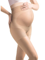 Gabriella Mamma 20 denier maternity tights in beige