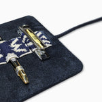 Gaucho Grooming Roll, Navy Blue