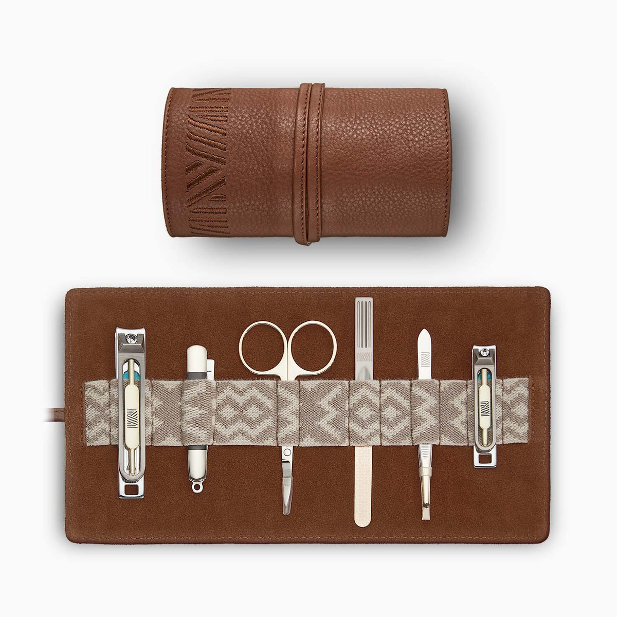 Gaucho Grooming Roll, Tan Tan Tonal Bronze & Cream Included