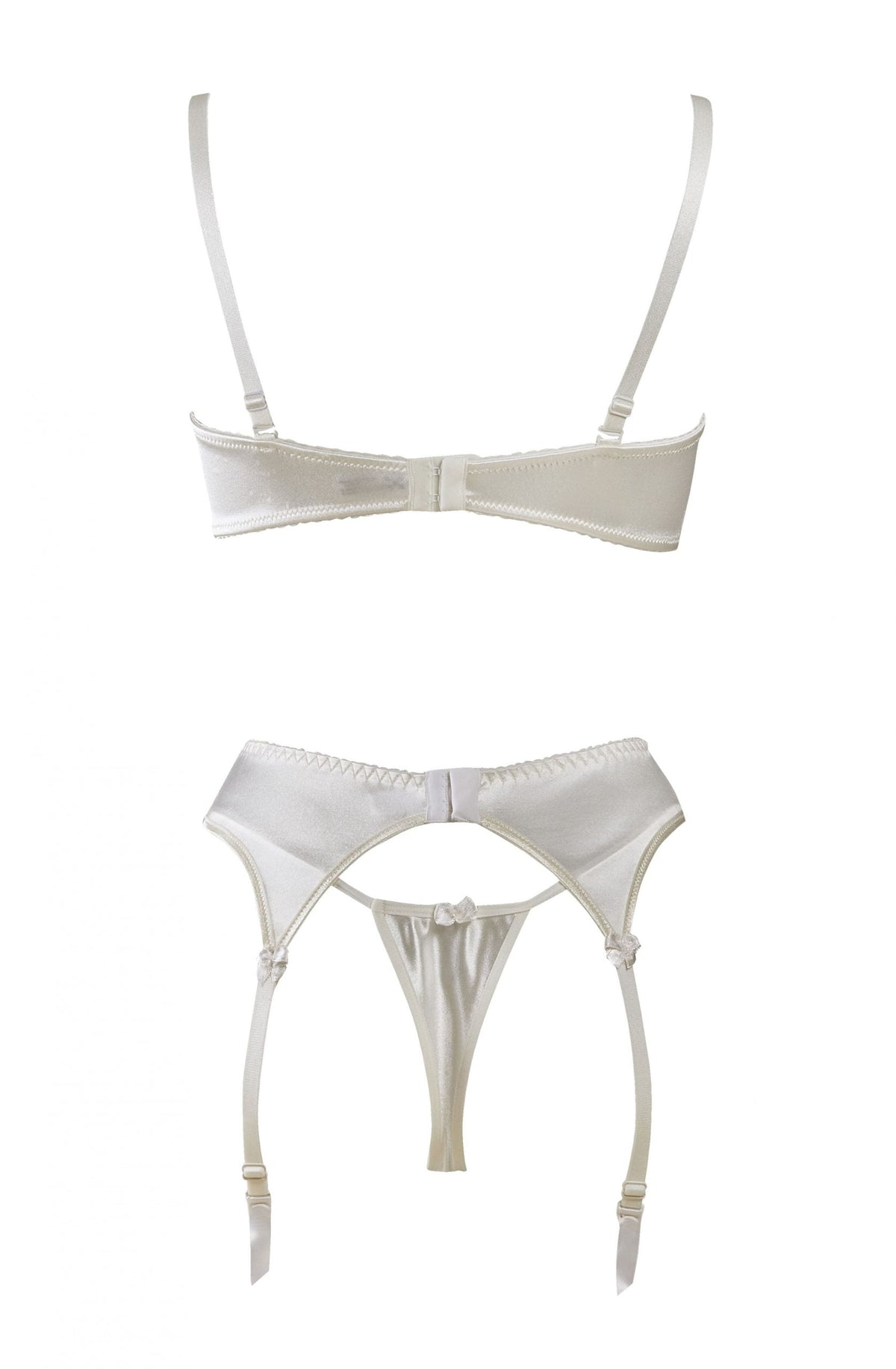 Gracya Lucy Satin Bra Cream
