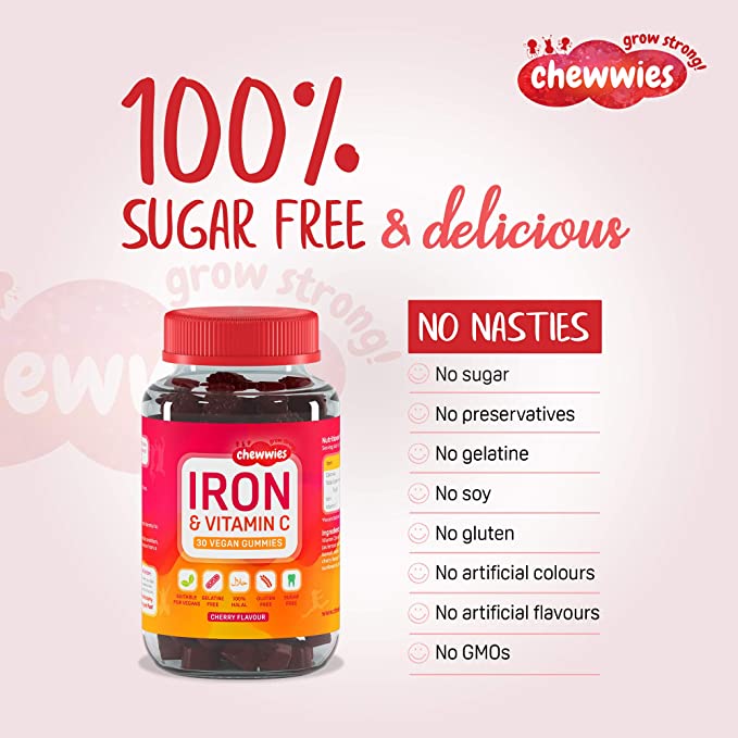 Gummies with Iron and vitamin C