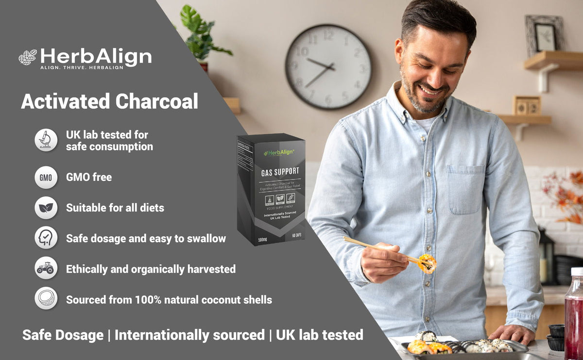 Herbalign Activated Charcoal Capsules