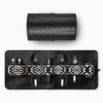 Herringbone TechRoll, Black | Mantidy® Black & Cream Included