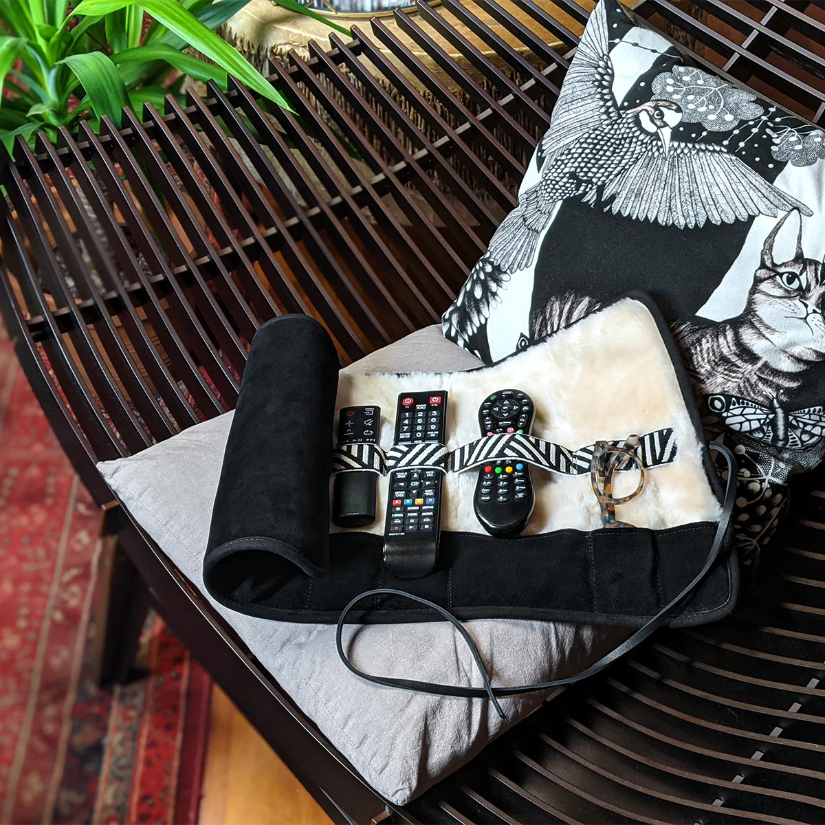 Hygge Home Roll Organiser, Grey | Mantidy®