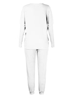 Women's Long-Sleeved Loose Loungewear Set