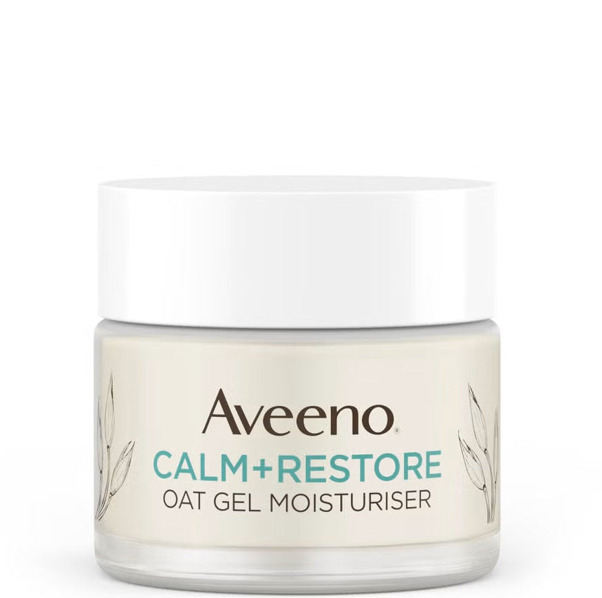 Aveeno Face Calm and Restore Oat Gel Moisturiser 50ml