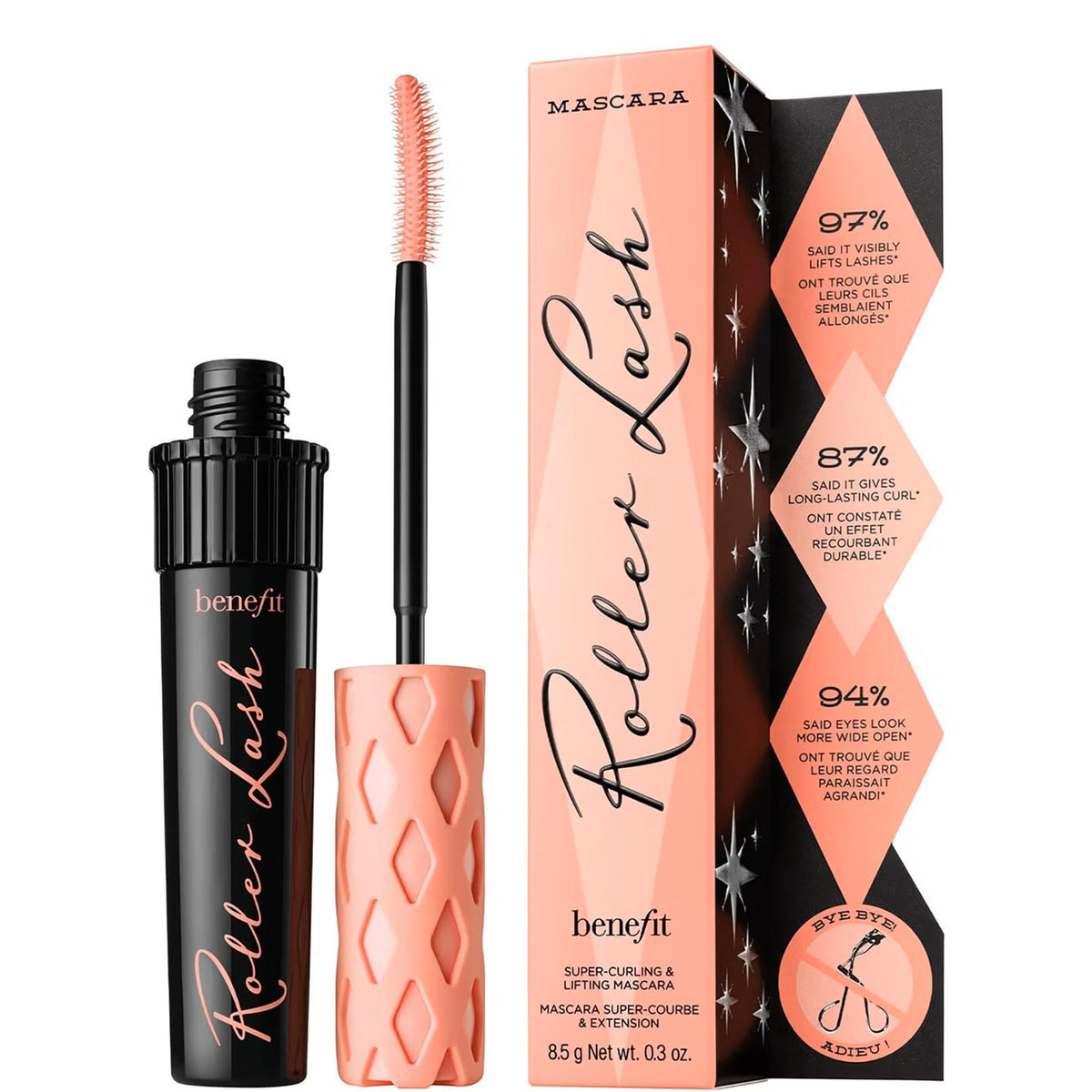 benefit Roller Lash Lifting and Curling Mascara - Black 8.5g