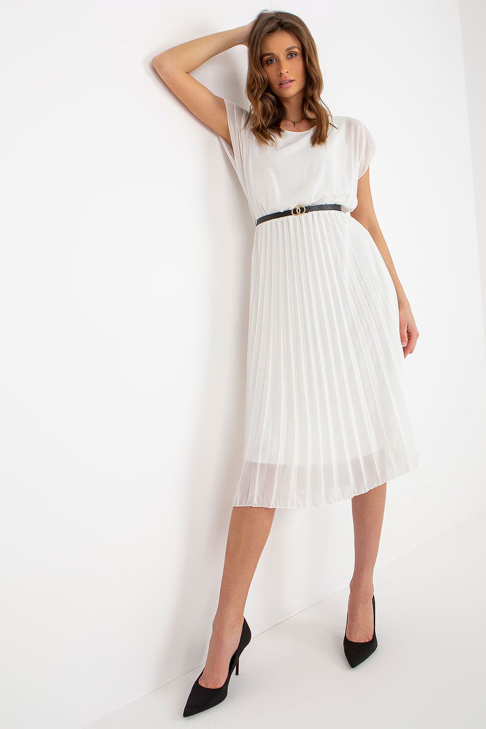 Italy Moda Daydress Colorful Flared Summer Dress - Vibrant Short-Sleeve Chic