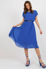 Italy Moda Daydress Colorful Flared Summer Dress - Vibrant Short-Sleeve Chic