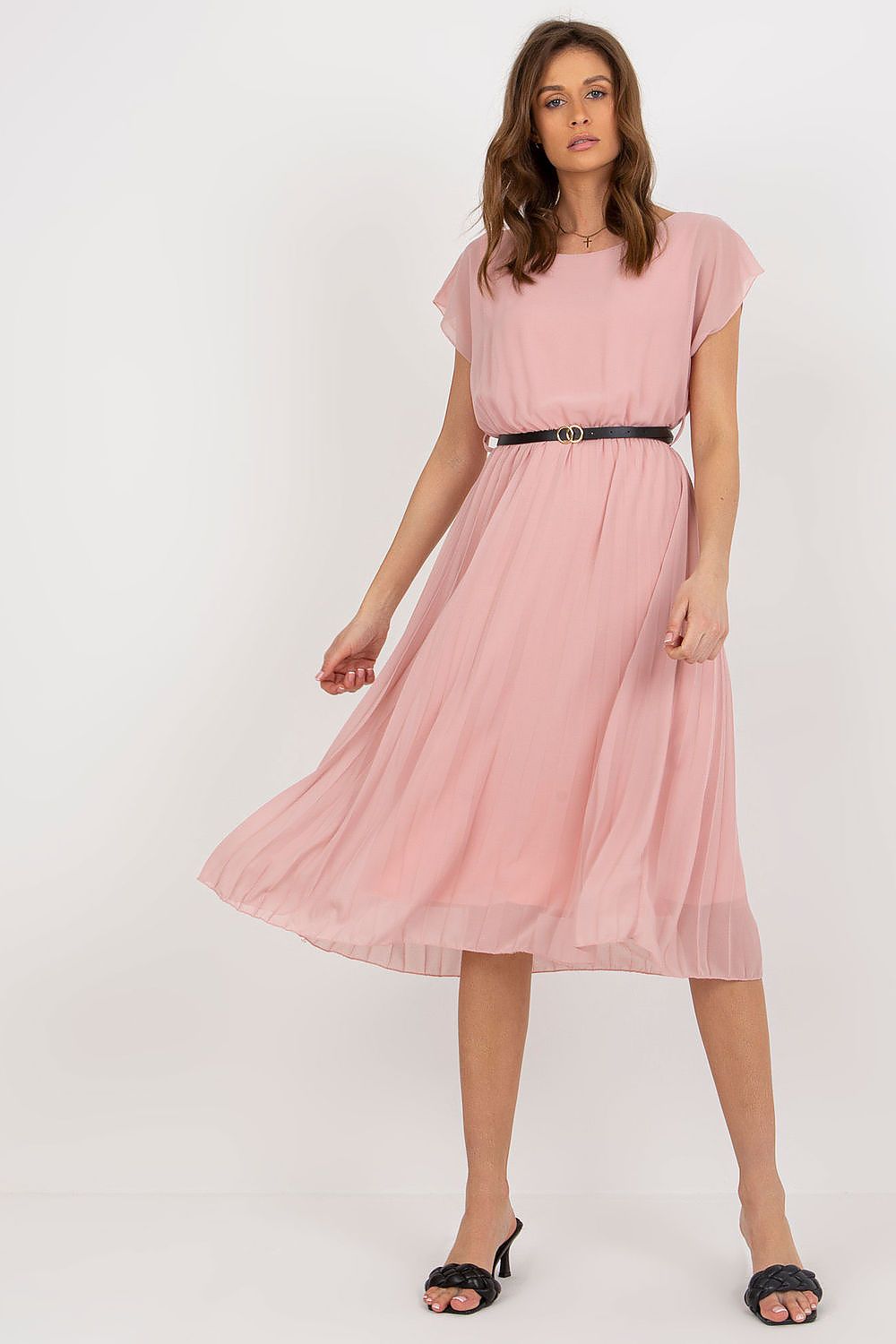 Italy Moda Daydress Colorful Flared Summer Dress - Vibrant Short-Sleeve Chic
