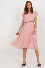 Italy Moda Daydress Colorful Flared Summer Dress - Vibrant Short-Sleeve Chic